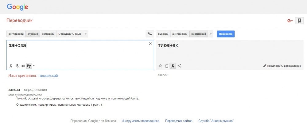 Google переводчик с фото онлайн