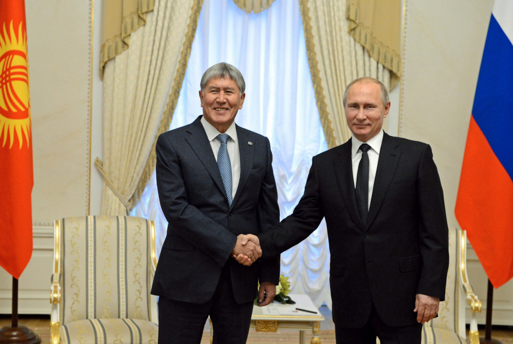 Атамбаев и Путин встретились. О чем они разговаривали? (видео)