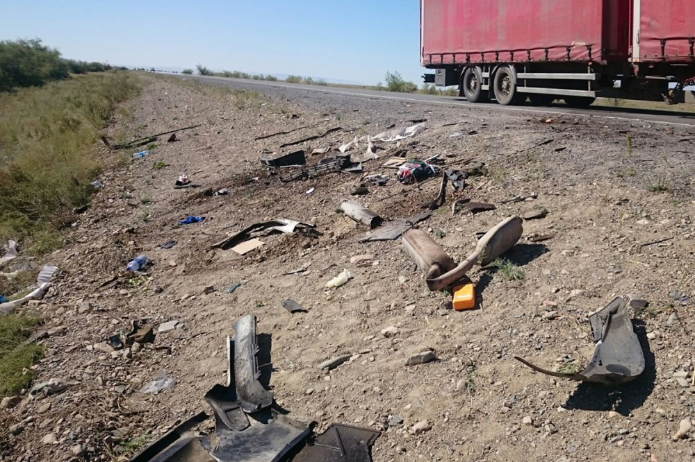 Произошло ДТП на трассе Бишкек - Алматы. 5 погибших и 4 пострадавших
