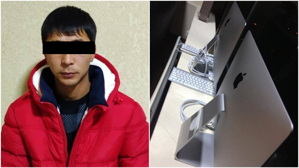 В Сокулуке 26-летний бишкекчанин похитил из частного дома компьютеры iMac