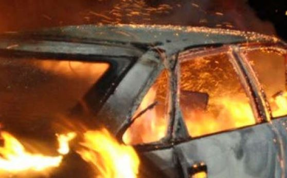В Джалал-Абадской области мужчина сгорел в машине