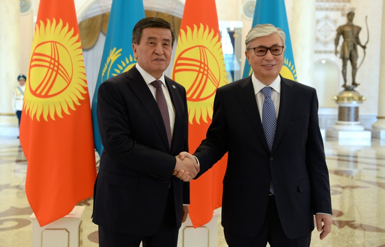 Токаев Жээнбекову: Отношения между нашими странами являются высшим приоритетом