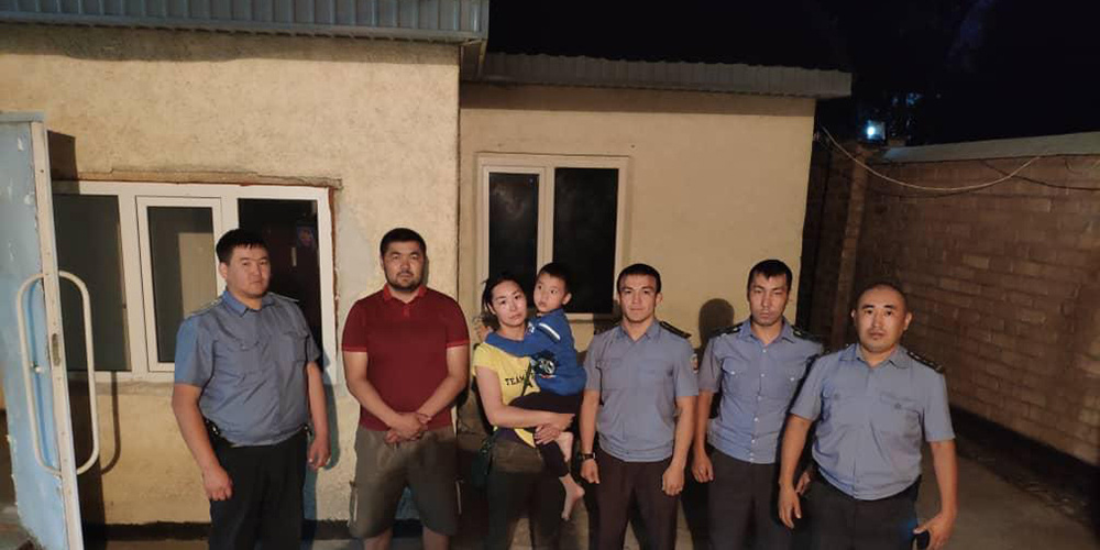 В Бишкеке милиционеры нашли пропавшего пятилетнего мальчика