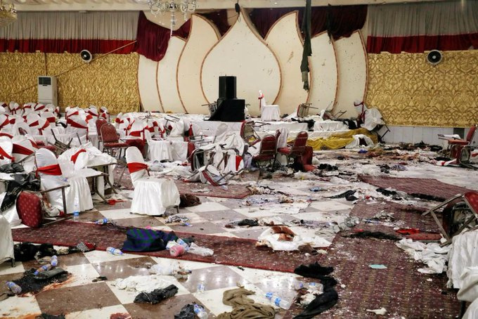 В Кабуле при взрыве бомбы на свадьбе погибли больше 60 человек