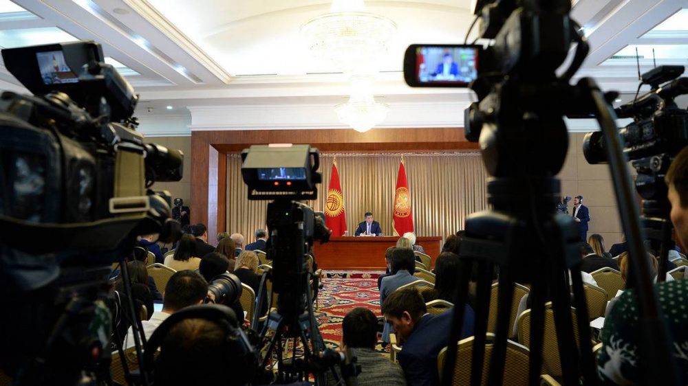 На пресс-конференцию Жээнбекова аккредитовано 188 журналистов