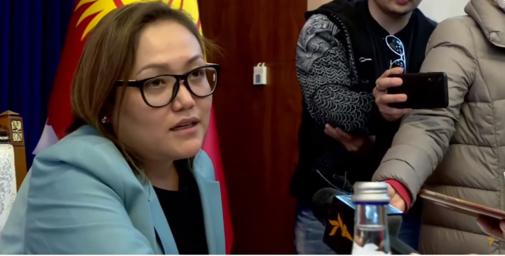 Во время заседания парламента Аида Касымалиева заявила об угрозах изнасилования