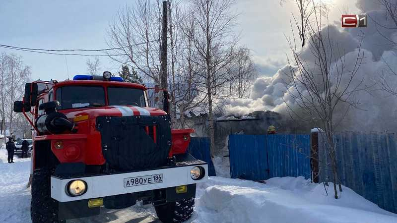 В Сургуте заживо сгорели двое маленьких детей из Кыргызстана