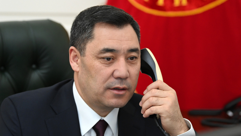 Садыр Жапаров переговорил с президентом Казахстана