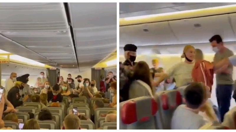 Пассажирка рейса в Анталью устроила дебош в самолете