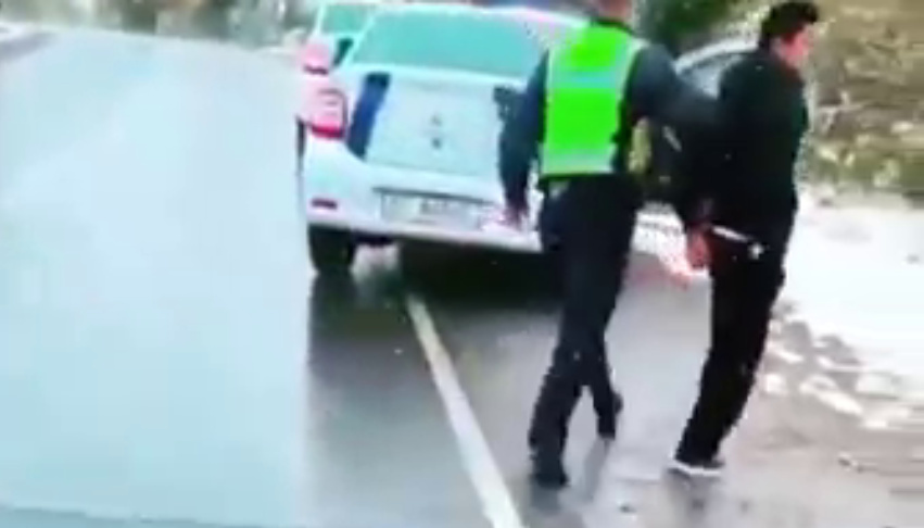 Как сотрудники патрульной службы устроили погоню за подростком на Honda Stepwgn. Видео