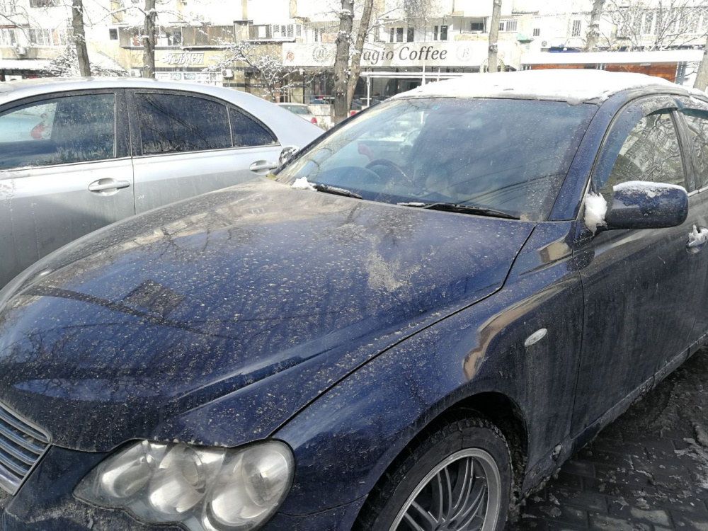 Бишкекчане жалуются на грязь после снега 17 ноября.