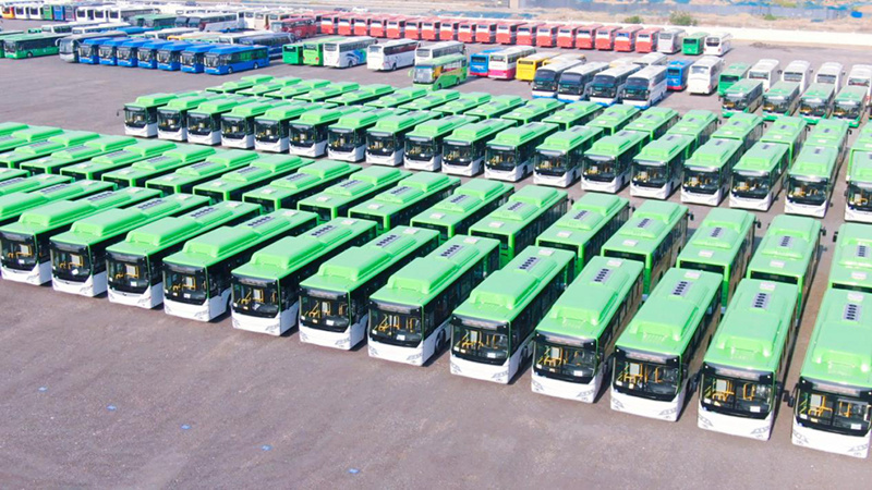 Кыргызстан закупит у Казахстана 1 тыс. автобусов Yutong в лизинг