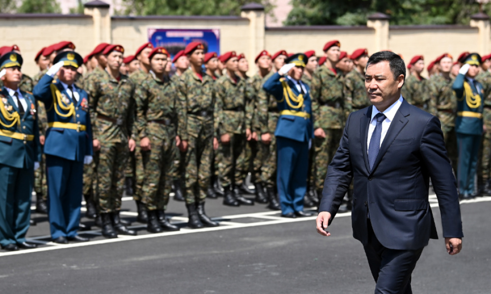 Садыр Жапаров примет участие в мероприятии в честь 30-летия Вооруженных сил Кыргызстана