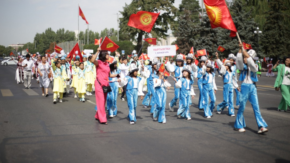 Этокарнавал в Бишкеке.