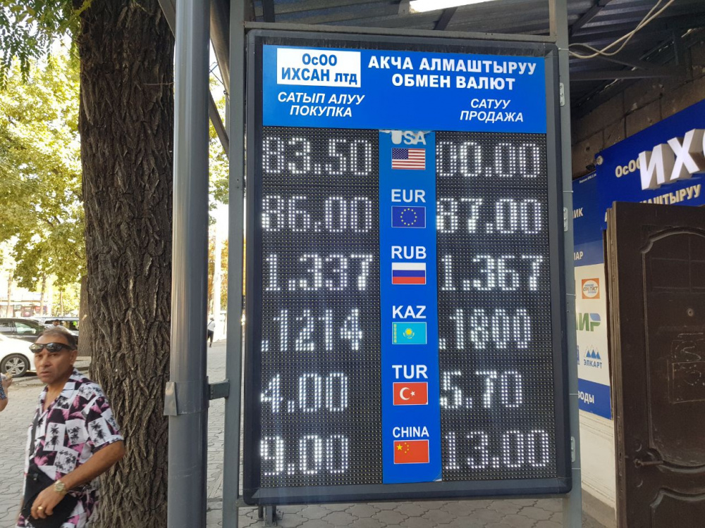 Киргизия курс рубля к сому сегодня жалалабад