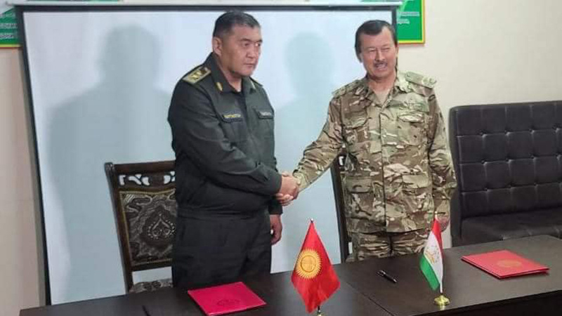 Ташиев подписал мирный протокол с главой ГКНБ Таджикистана