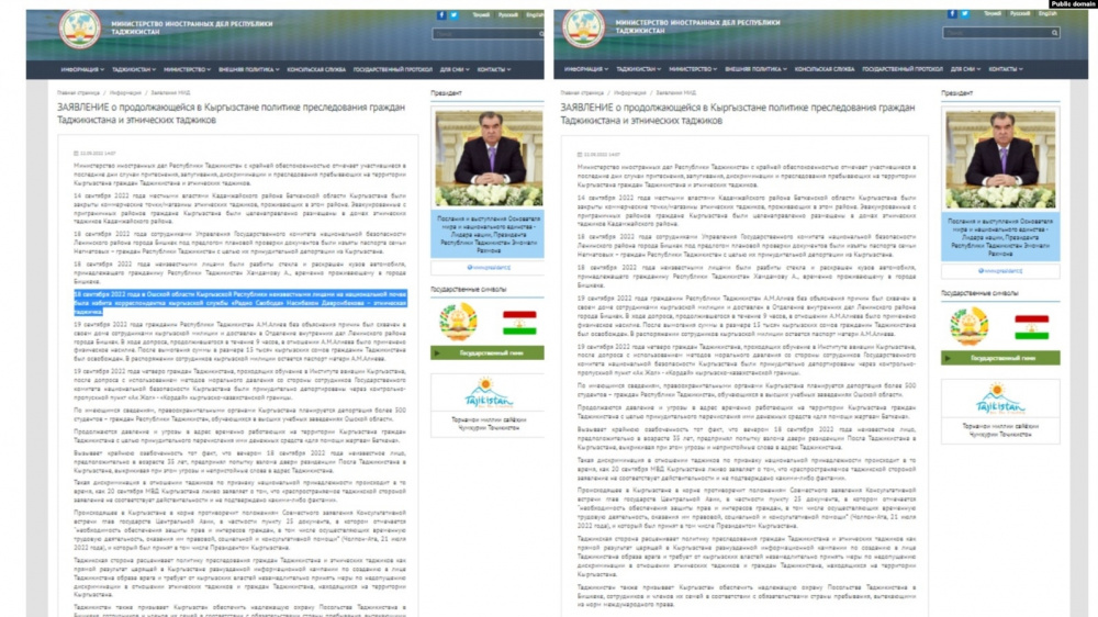 МИД Таджикистана заявил об избиении таджички в Оше. Но это оказалось фейком