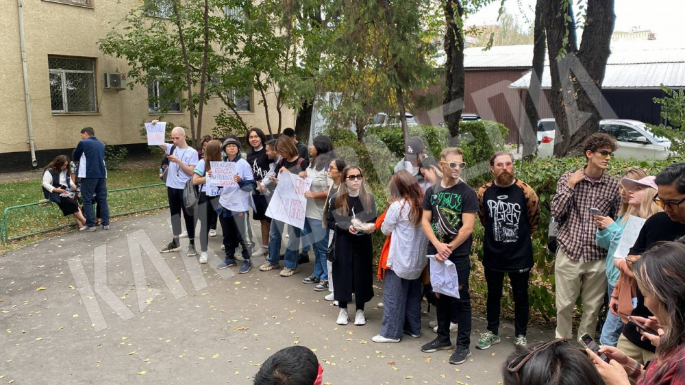 Митинг в поддержку Болота Темирова.