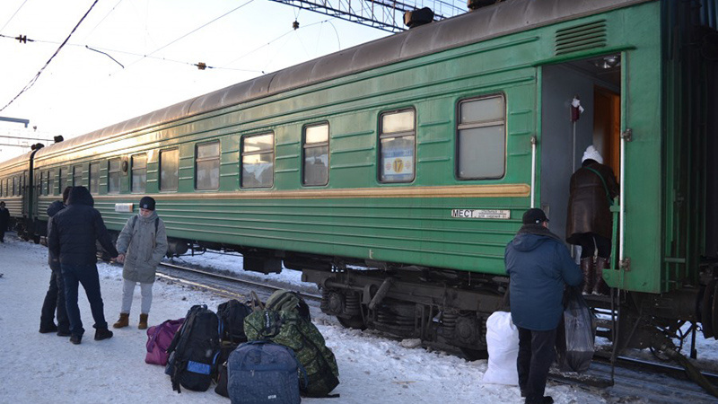Изменено расписание поездов из Кыргызстана в Россию