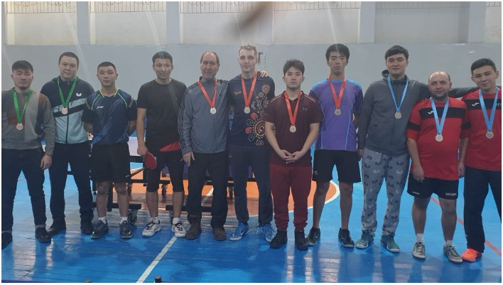 В Бишкеке прошел заключительный тур клубного чемпионата по настольному теннису