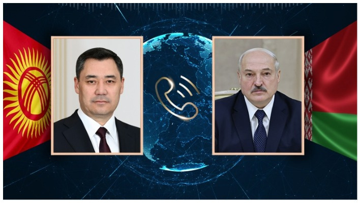 Садыр Жапаров и Александр Лукашенко провели телефонные переговоры