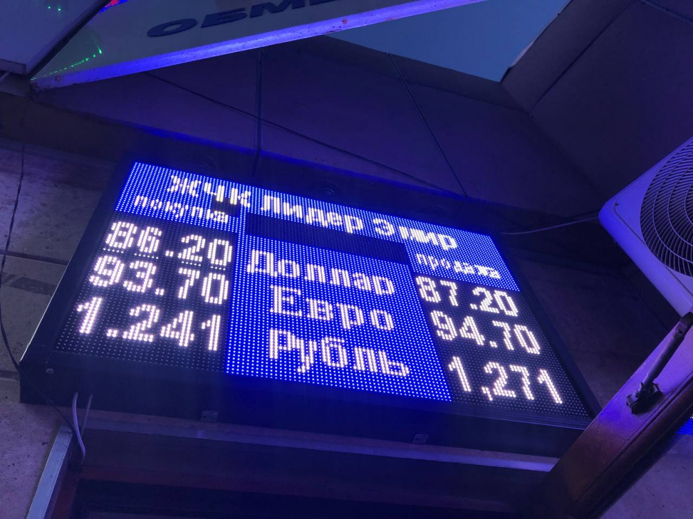 Курс валют на 31.01 2024