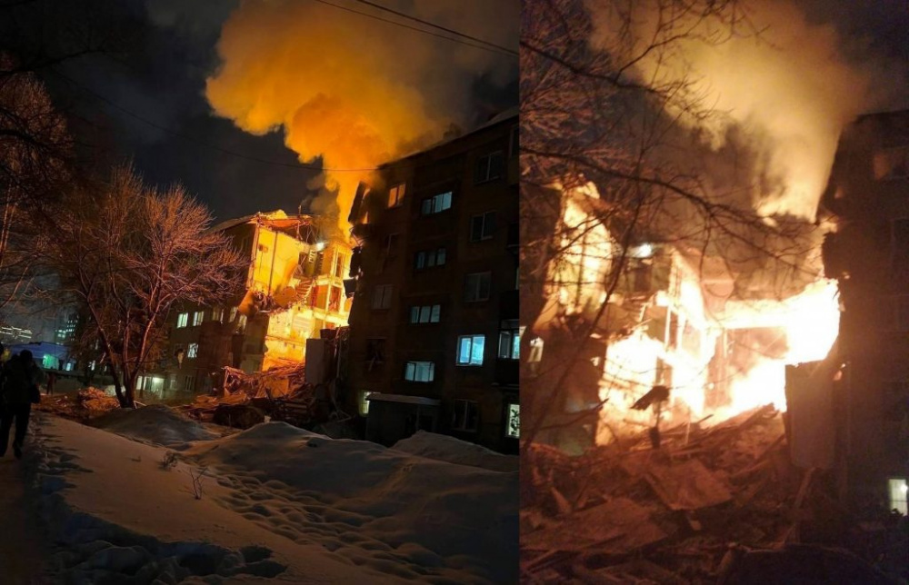 В Новосибирске объявлен траур в связи с гибелью людей при взрыве