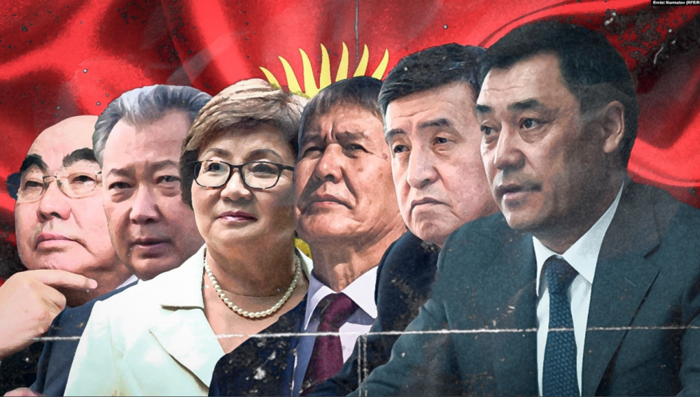 Садыр Жапаров собрал всех предыдущих президентов Кыргызстана вместе