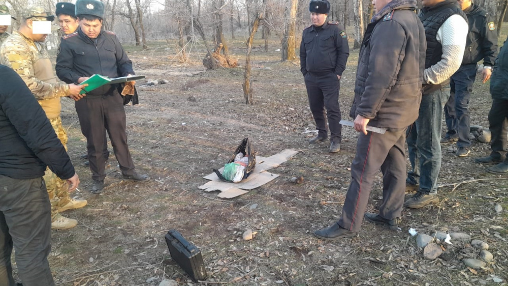 ГКНБ:  На территории Токмока выявлен схрон оружия