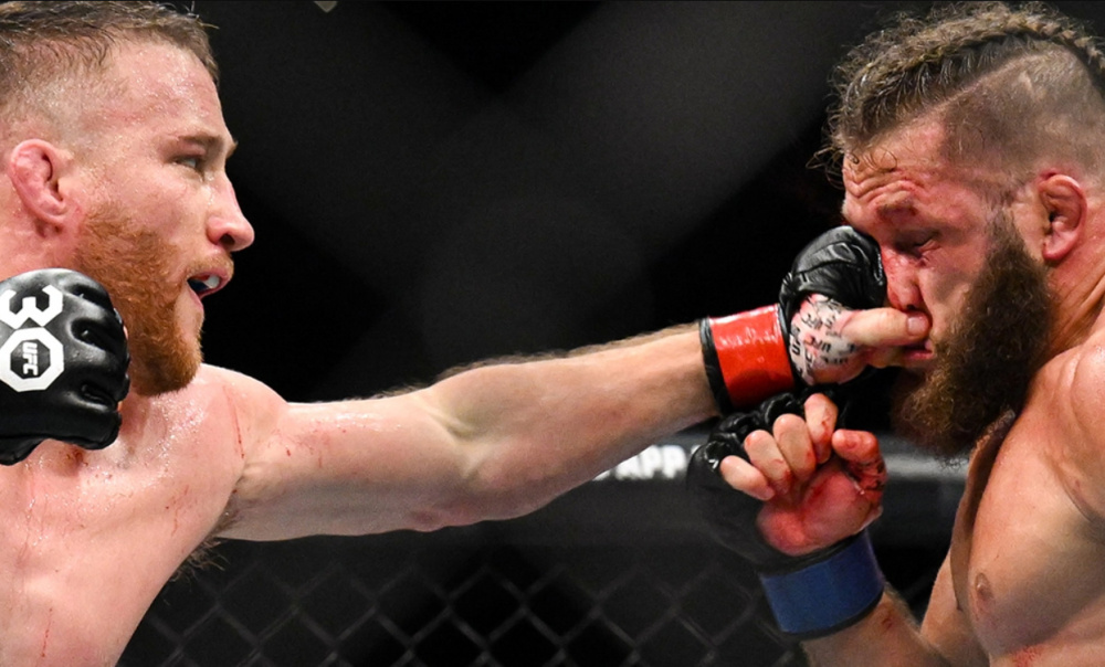 Джастин Гейджи побил Рафаэля Физиева в соглавном бою UFC 286