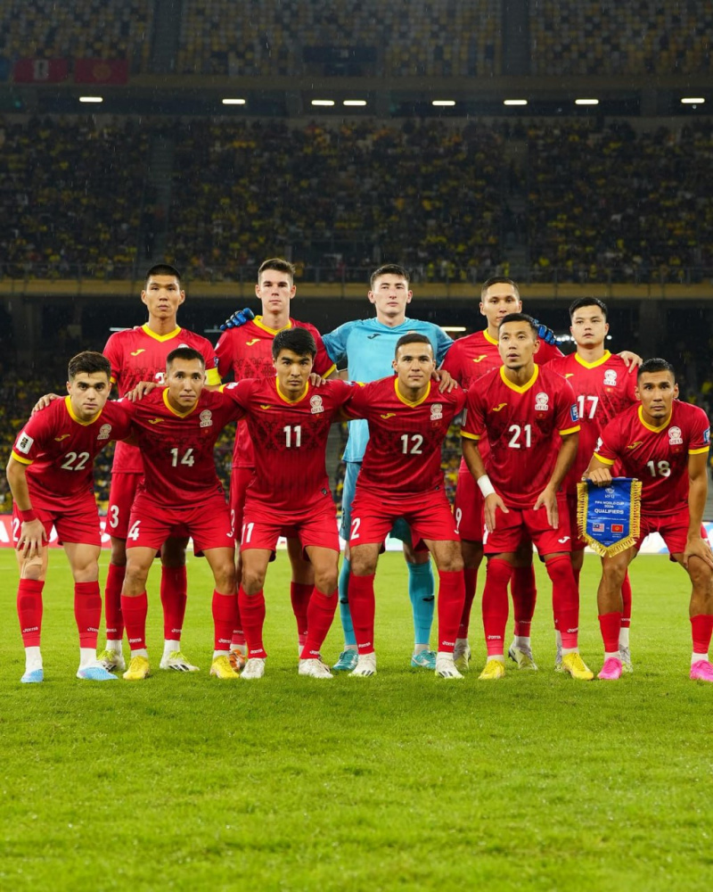 Время футбола: Кыргызстан забил три гола в ворота Малайзии (трансляция)