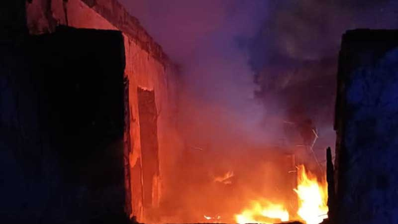 В Сулюкте вспыхнул пожар в жилом доме