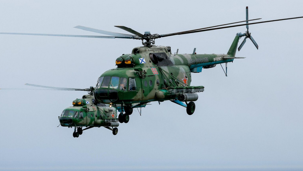 В Бишкеке упал военный вертолет. Судьба экипажа неизвестна