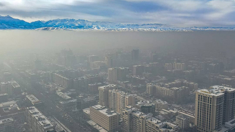 Власти разработали план по улучшению качества воздуха в Бишкеке на 2024-2025 годы