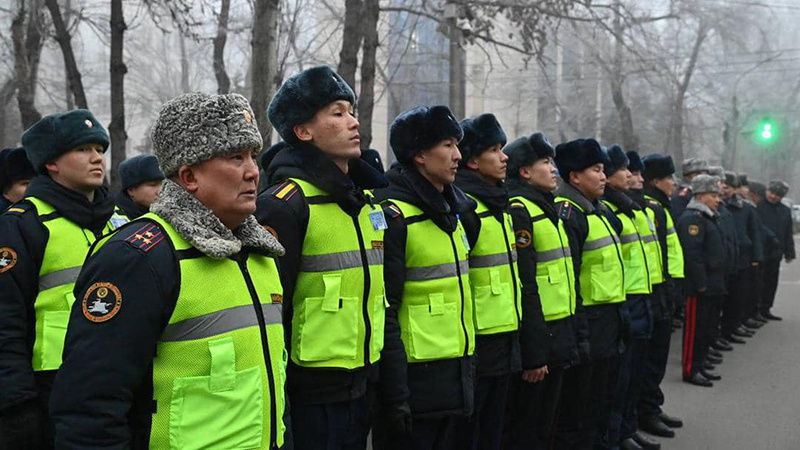 В ГУВД Бишкека проходит конкурс на замещение должностей младшего начальствующего состава