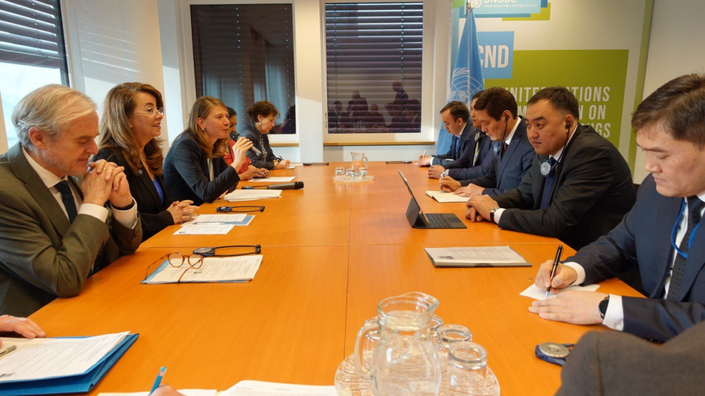 Глава МВД пригласил исполнительного директора УНП ООН в Кыргызстан