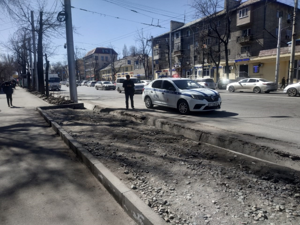В Бишкеке идут рейды против неправильной парковки