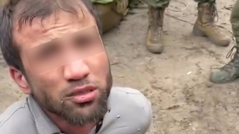 Опубликовано видео допроса мужчины, задержанного после теракта в 