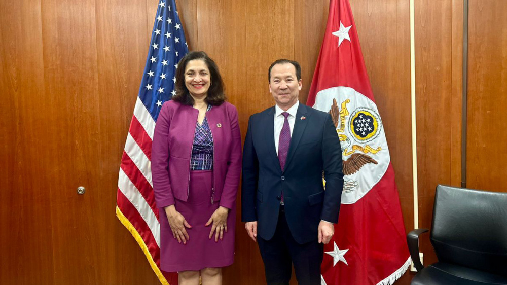Посол Бактыбек Аманбаев встретился с заместителем госсекретаря США