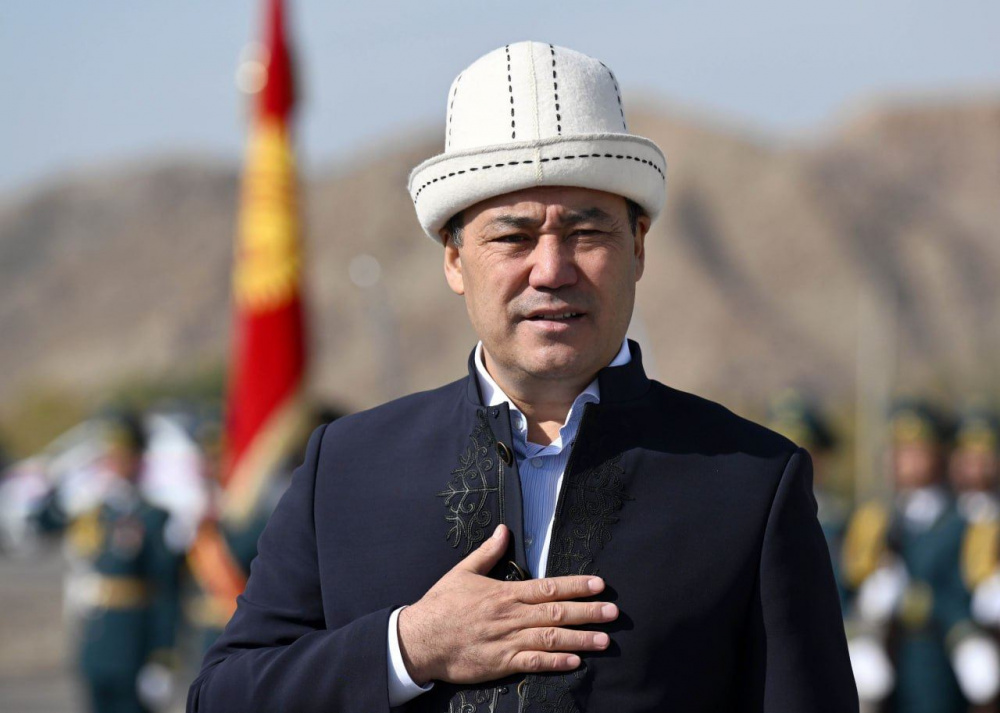 Президент Садыр Жапаров поздравил кыргызстанцев с праздником Орозо айт