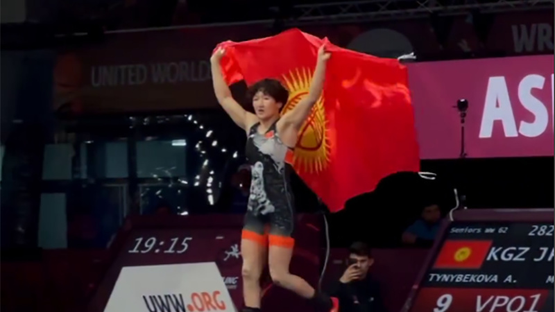 Айсулуу Тыныбекова стала шестикратной чемпионкой Азии