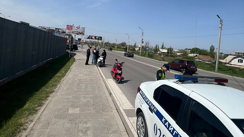 В Бишкеке за два дня оштрафовали 230 мотоциклистов