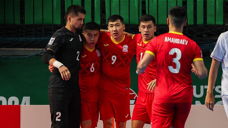 Сборная Кыргызстана по футзалу сыграет с Афганистаном за выход на чемпионат мира