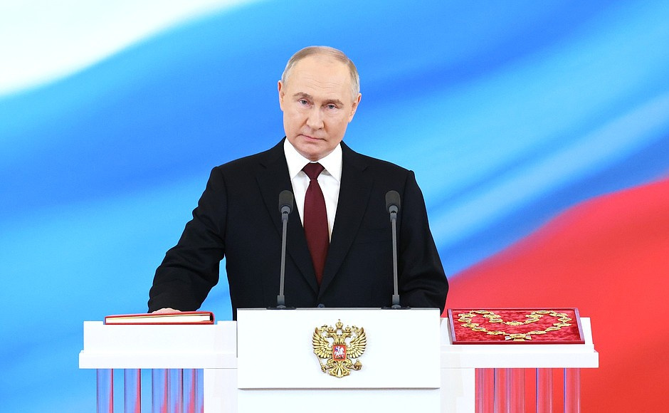 Прошла инаугурация президента России Владимира Путина (фото)