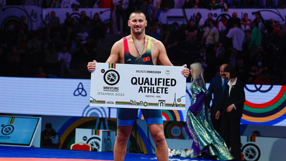 Айаал Лазарев завоевал лицензию на Олимпийские игры в Париже