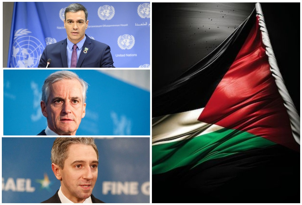 Норвегия, Ирландия и Испания признали независимость Палестины