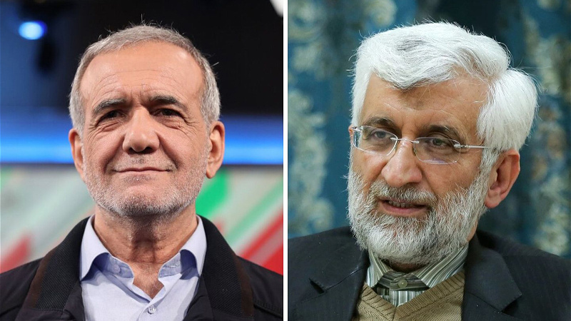 На выборах президента Ирана определились два лидера