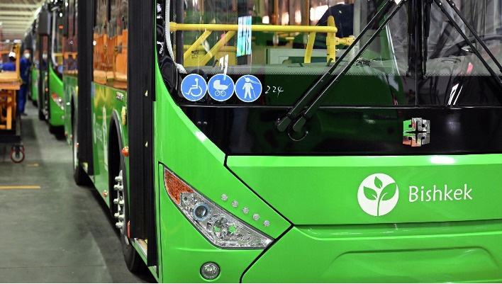 В Бишкеке запускают еще один новый автобус (схема маршрута)