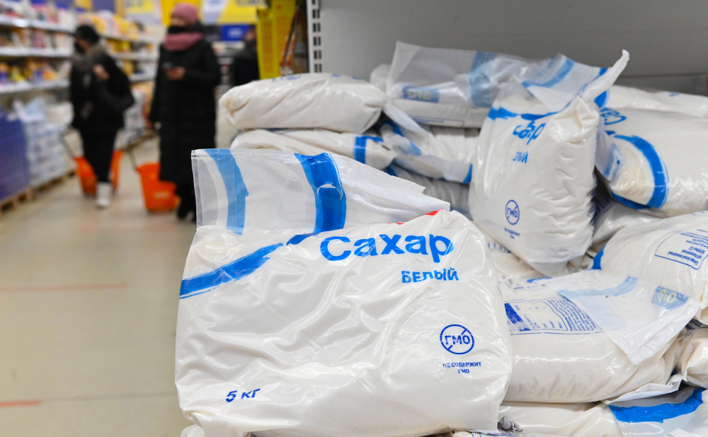 Россия стала поставлять в Кыргызстан больше сахара в 2024 году