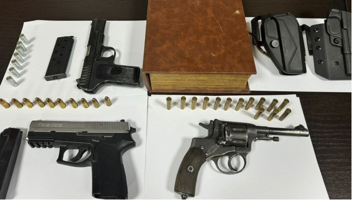 Силовики нашли оружие, принадлежавшее Камчы Кольбаеву (много фото)